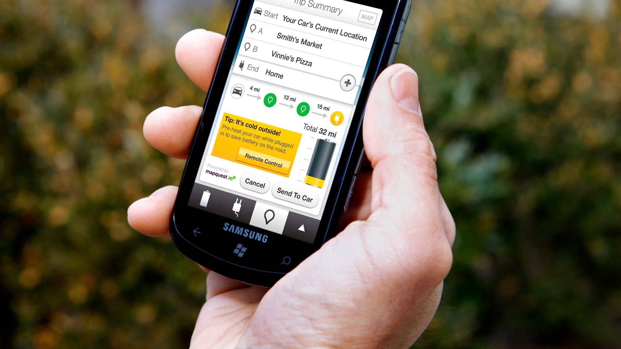 MyFord Mobile App  -  2012 Ford Focus Electric
