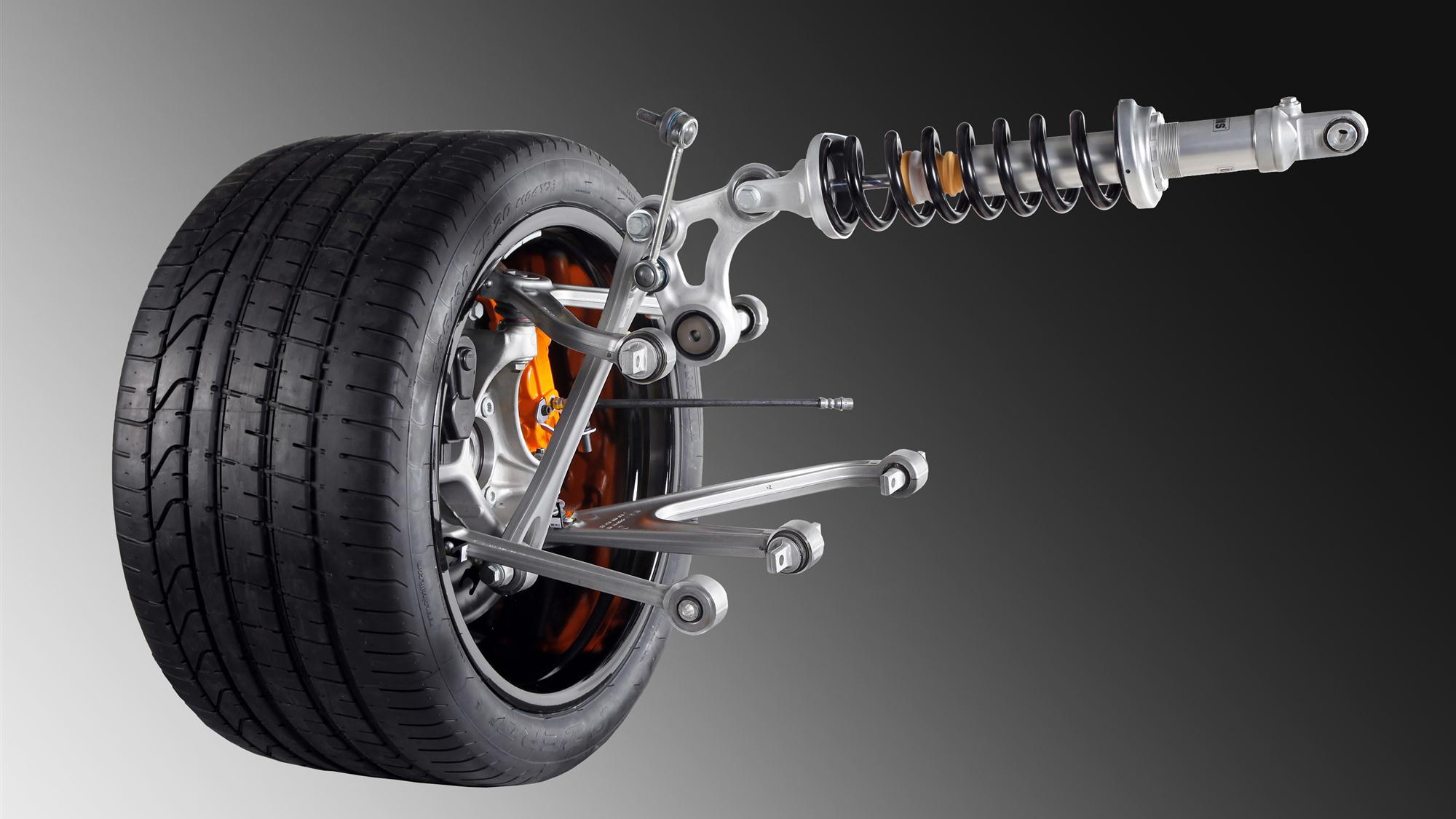 Lamborghini pushrod suspension for Murcielago replacement