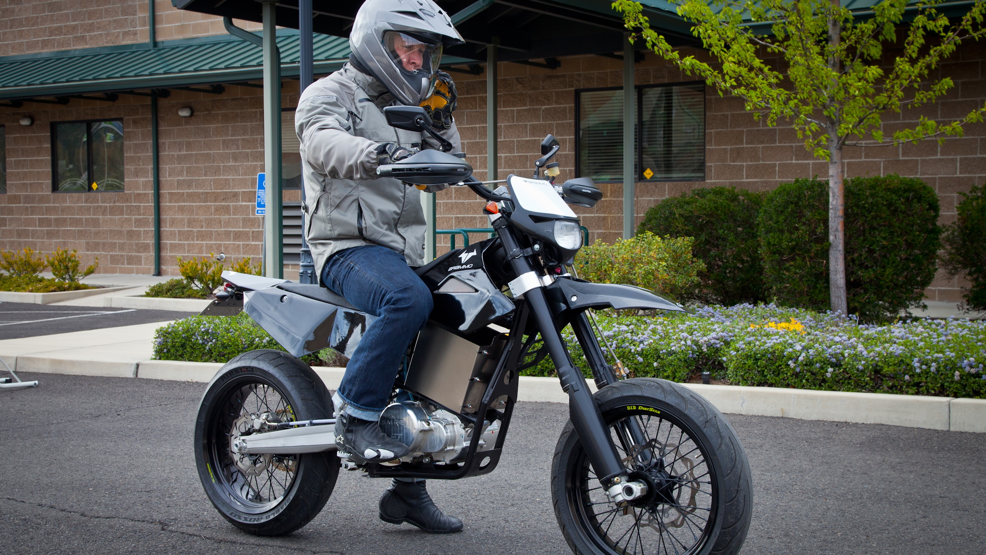 Brammo Engage SMS prototype electric motorcycle