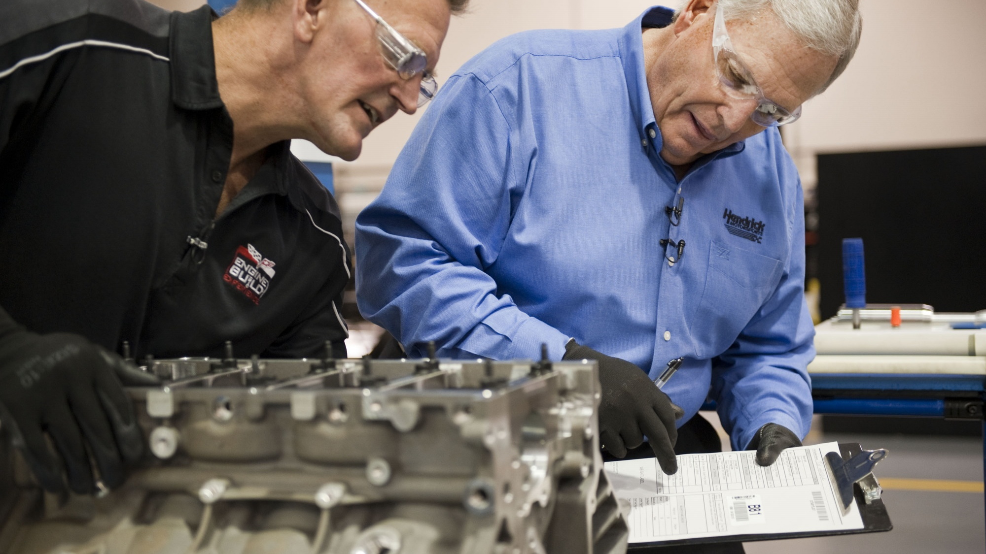 Rick Hendrick Hand Builds Corvette Z06 Engine