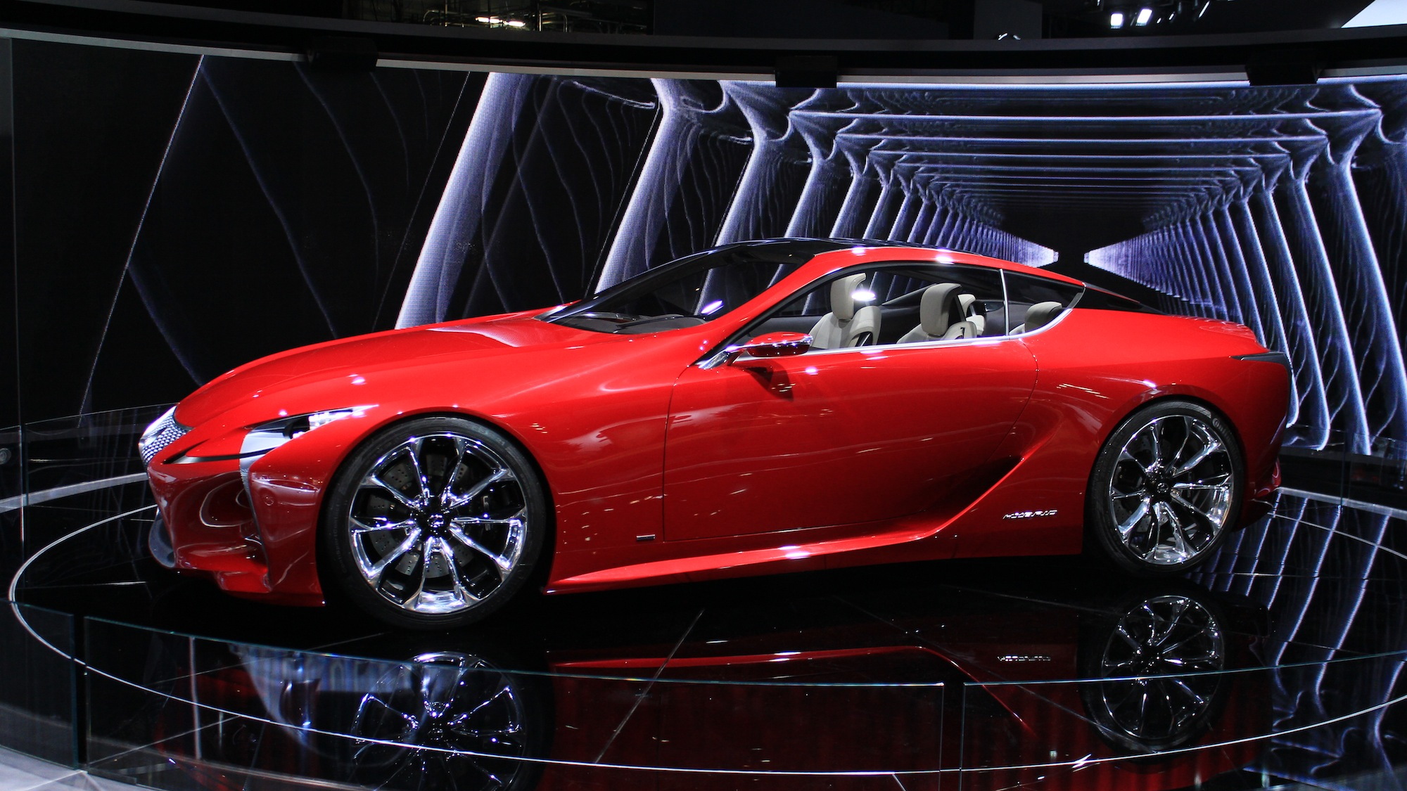 Lexus LF-LC Concept live photos, 2012 Detroit Auto Show