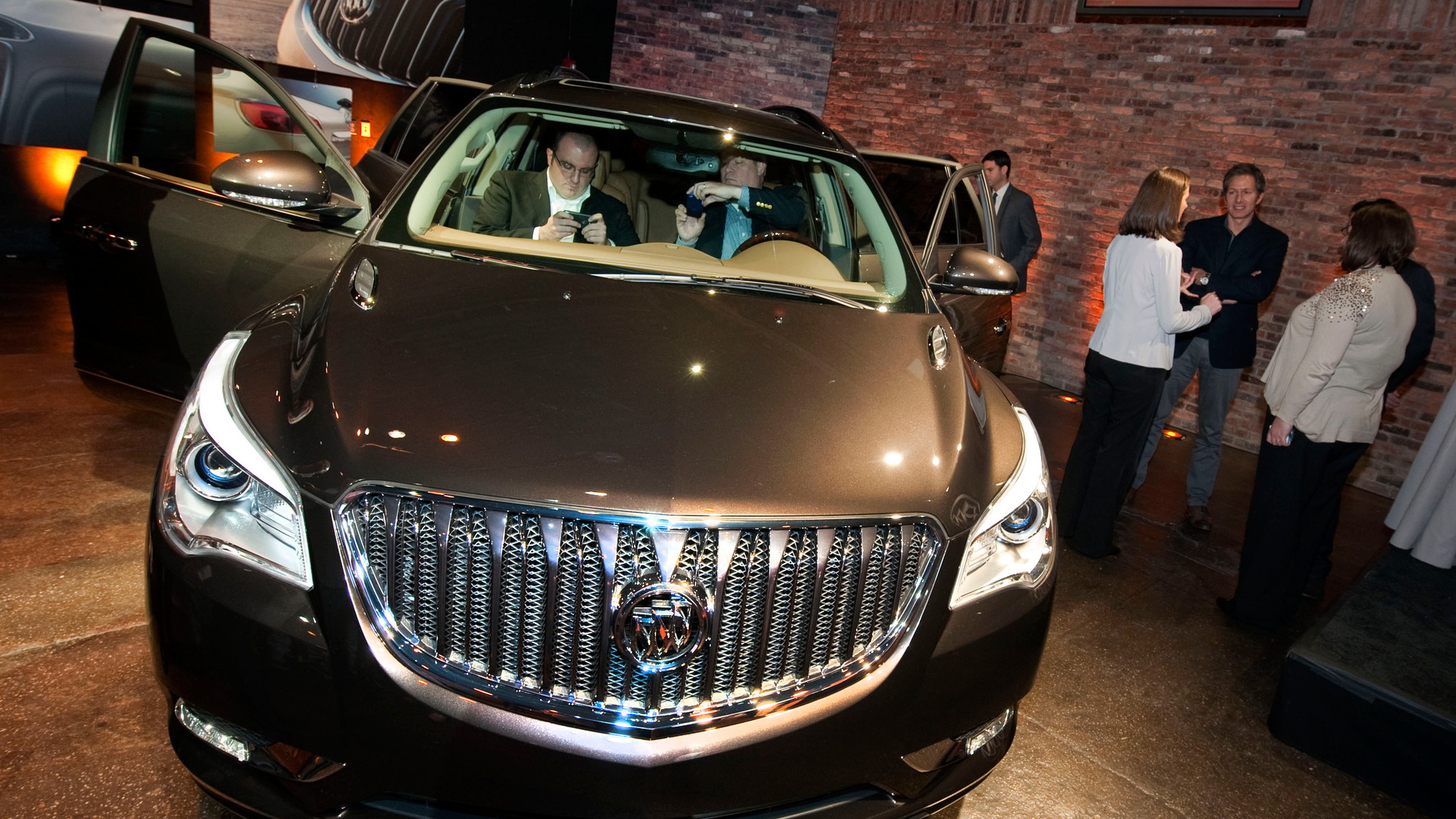 2013 Buick Enclave launch event before New York Auto Show, April 2012