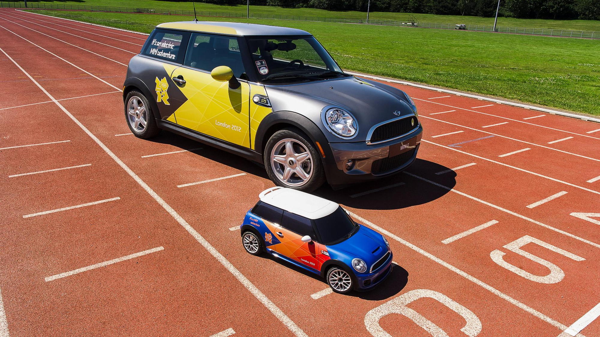 BMW's London 2012 Olympic remote control MINIs