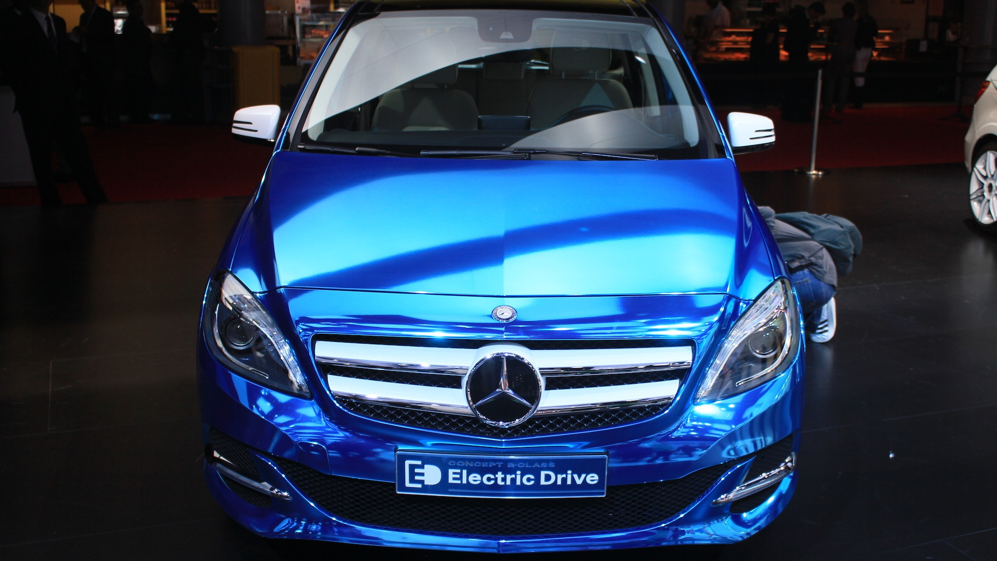 Mercedes-Benz Concept B Class Electric Drive, 2012 Paris Auto Show