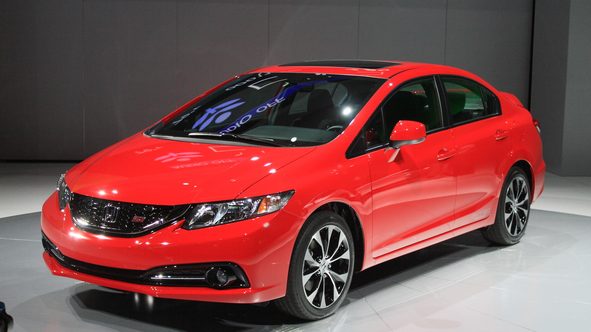2013 Honda Civic sedan range live photos, 2012 L.A. Auto Show