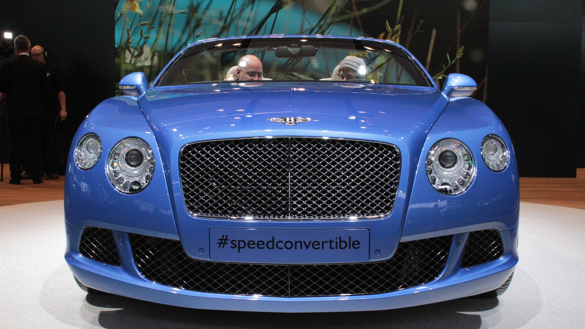 2013 Bentley Continental GT Speed Convertible live photos, 2013 Detroit Auto Show