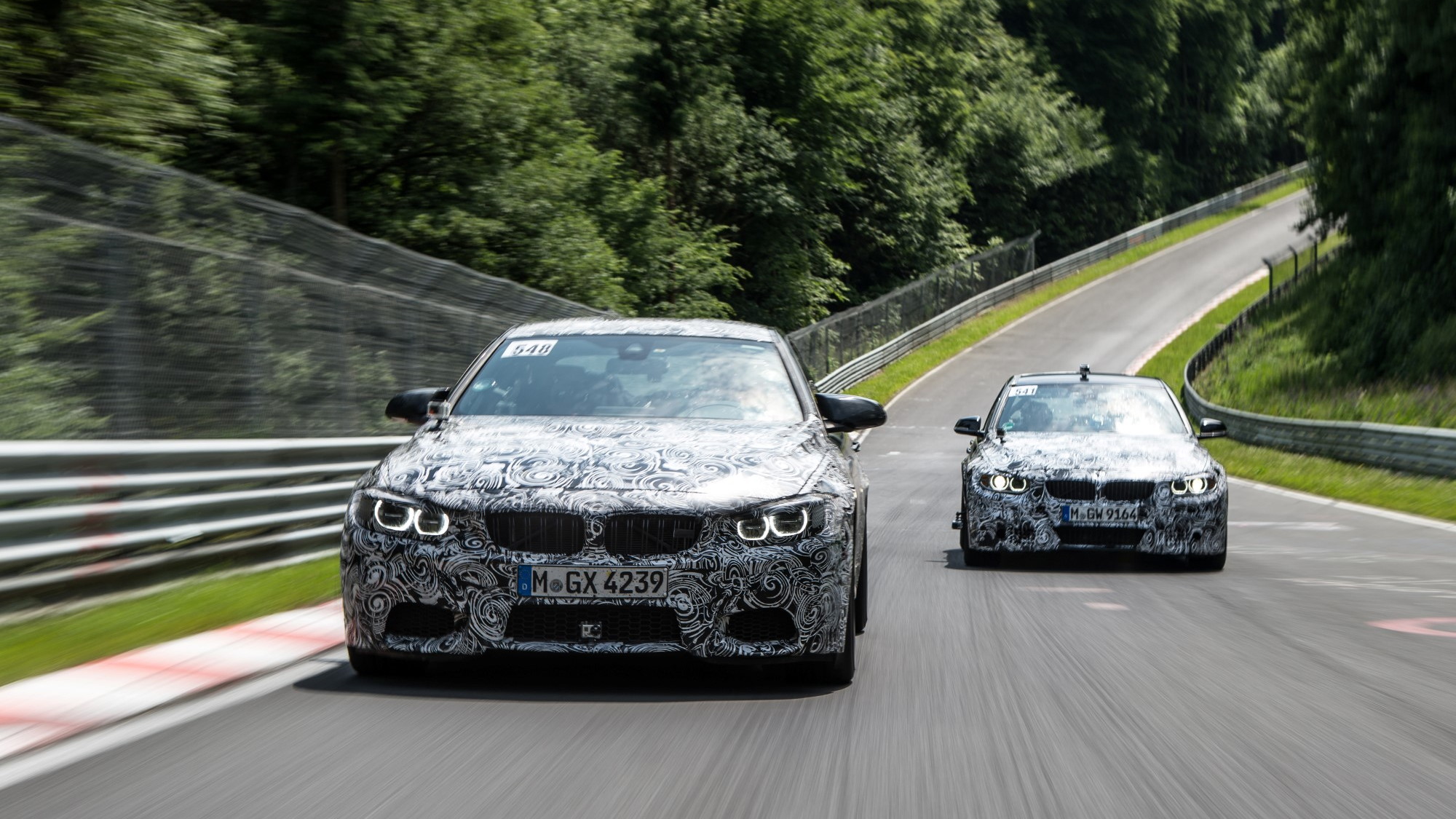 2014 BMW M3 and M4 at the Nürburgring 