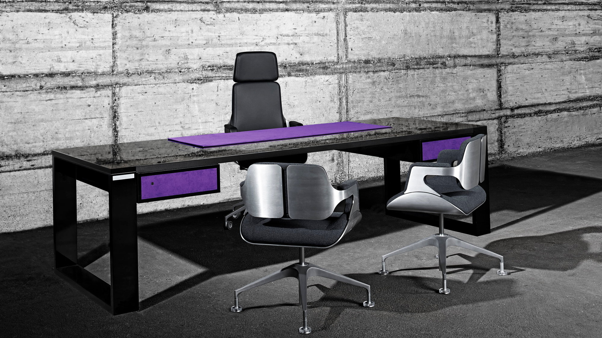 John and Table carbon fiber office furniture