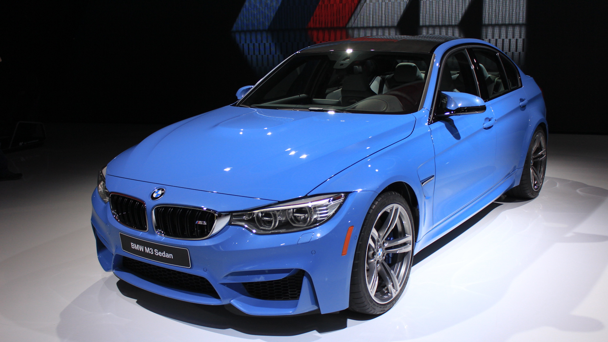 2015 BMW M3 live photos, 2014 Detroit Auto Show
