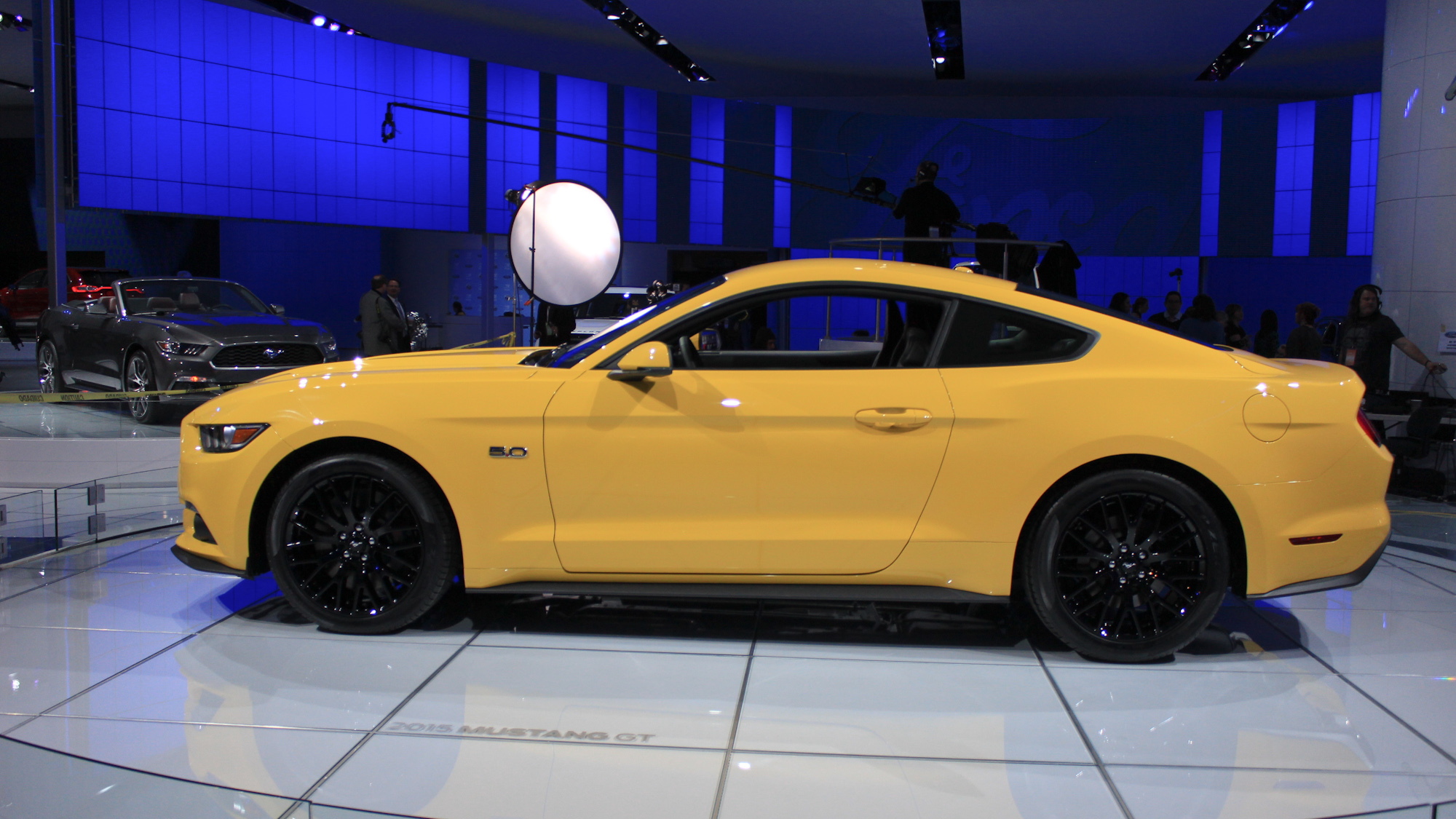 2015 Ford Mustang live photos, 2014 Detroit Auto Show