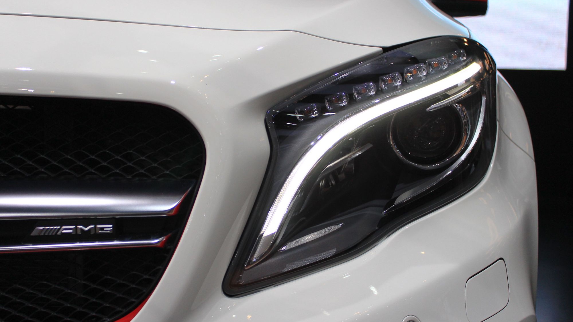 2015 Mercedes-Benz GLA45 AMG live photos, 2014 Detroit Auto Show