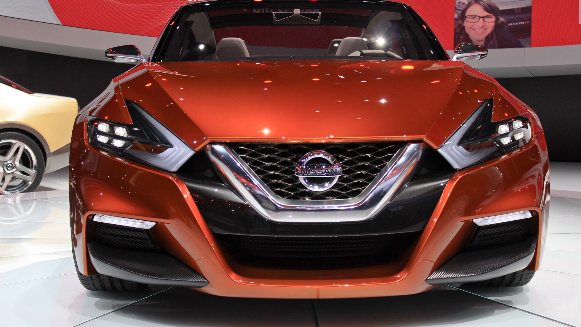 Nissan Sport Sedan Concept live photos, 2014 Detroit Auto Show