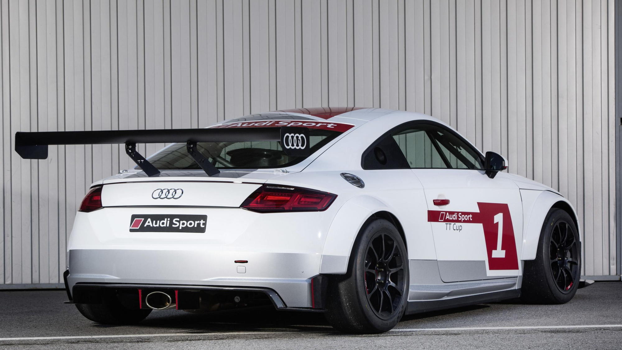 2015 Audi Sport TT Cup race car
