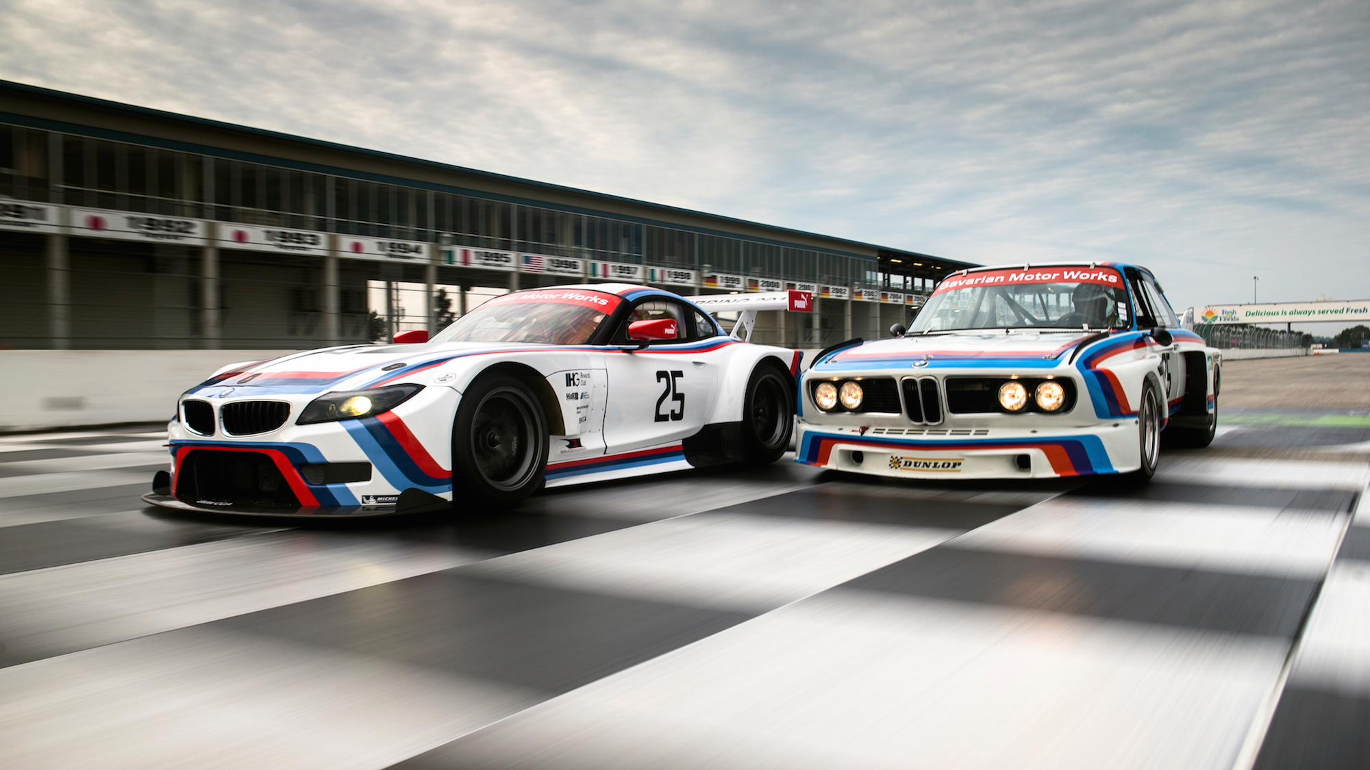 BMW Team RLL Z4 GTLM joins classic 3.0 CSL at Sebring, 2015