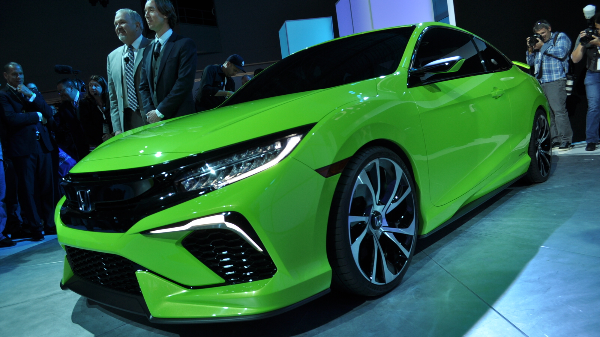 Honda Civic Concept Live Shots, 2015 New York Auto Show