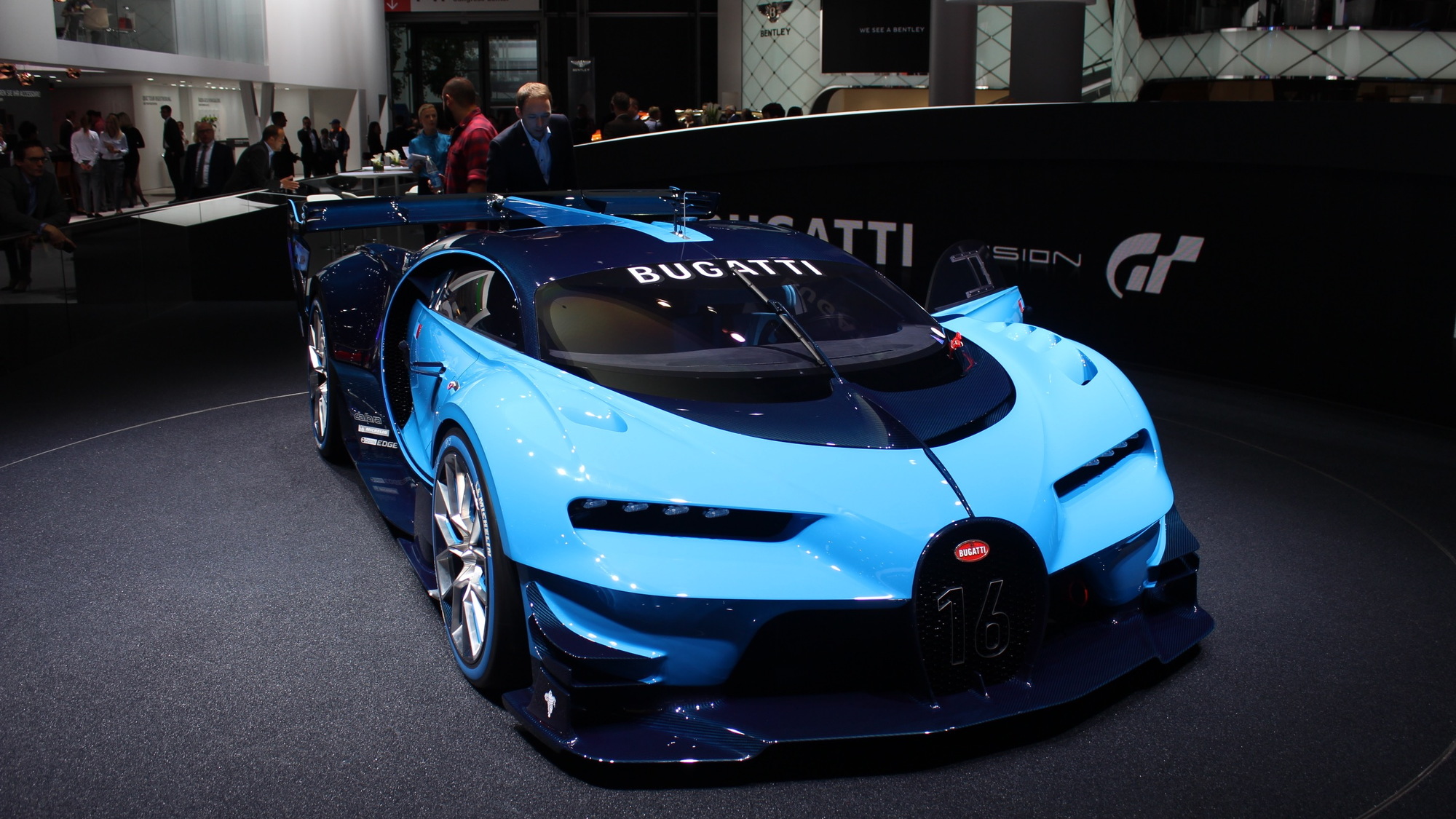 Bugatti Vision Gran Turismo concept  -  2015 Frankfurt Motor Show live photos