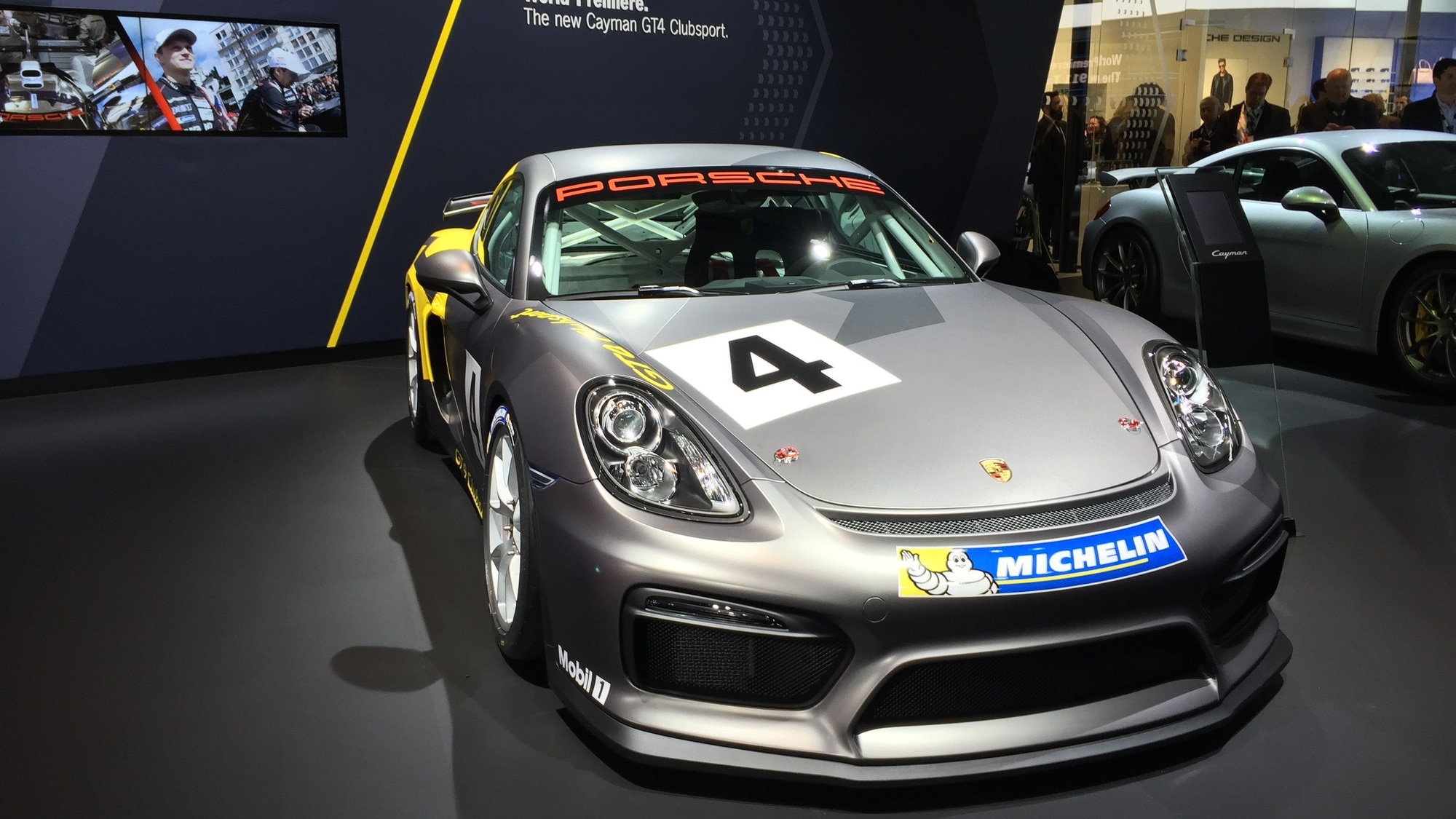 Porsche Cayman GT4 Clubsport, 2015 Los Angeles Auto Show