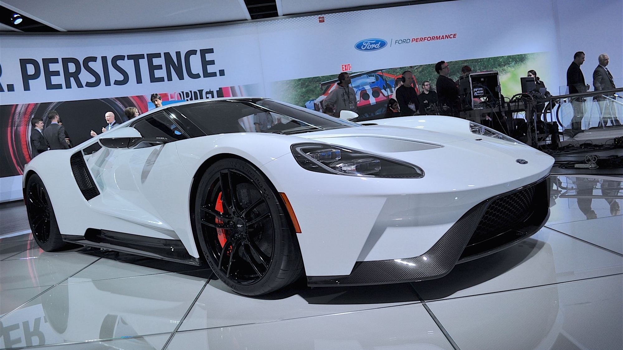 Production-Intent Ford GT, 2016 Detroit Auto Show