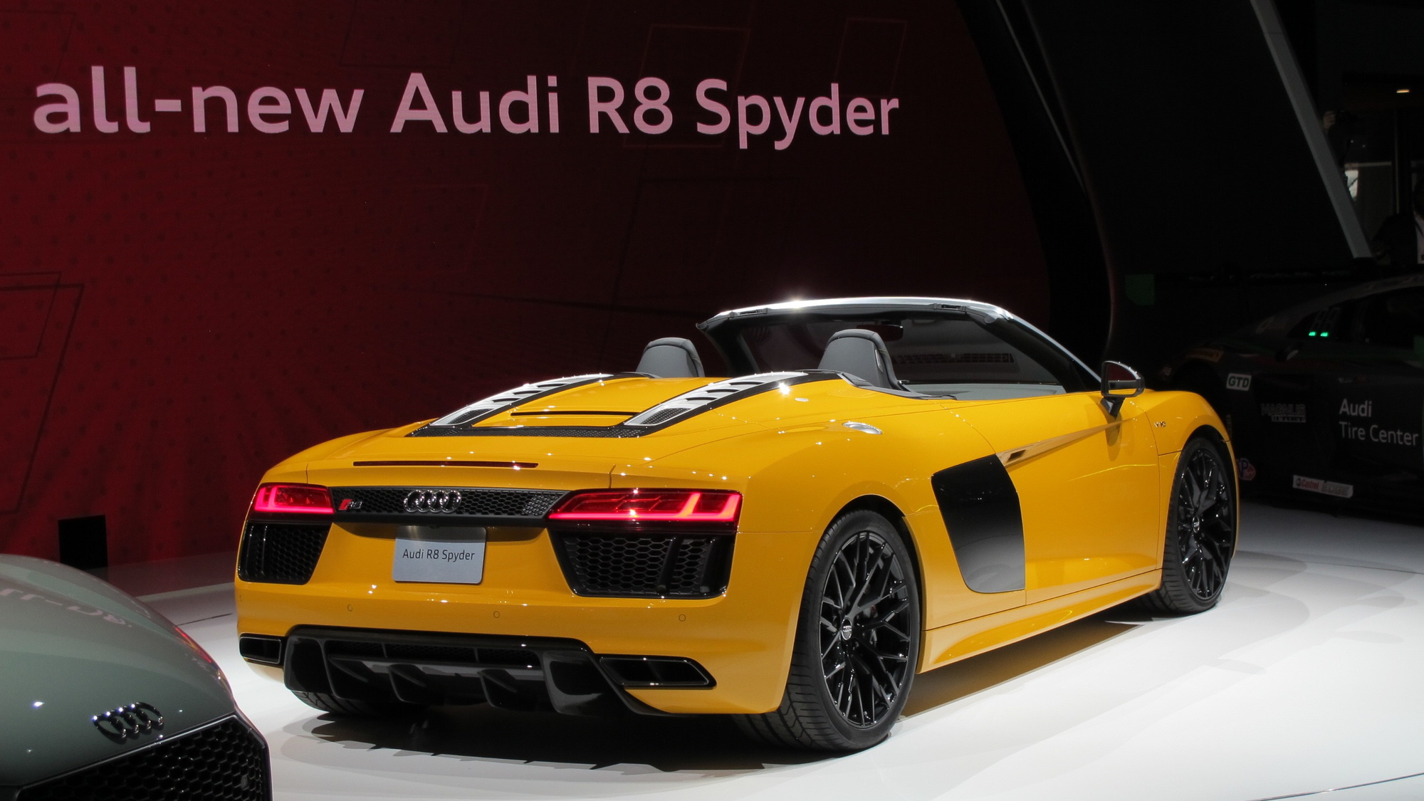 2017 Audi R8 V10 Spyder, 2016 New York auto show