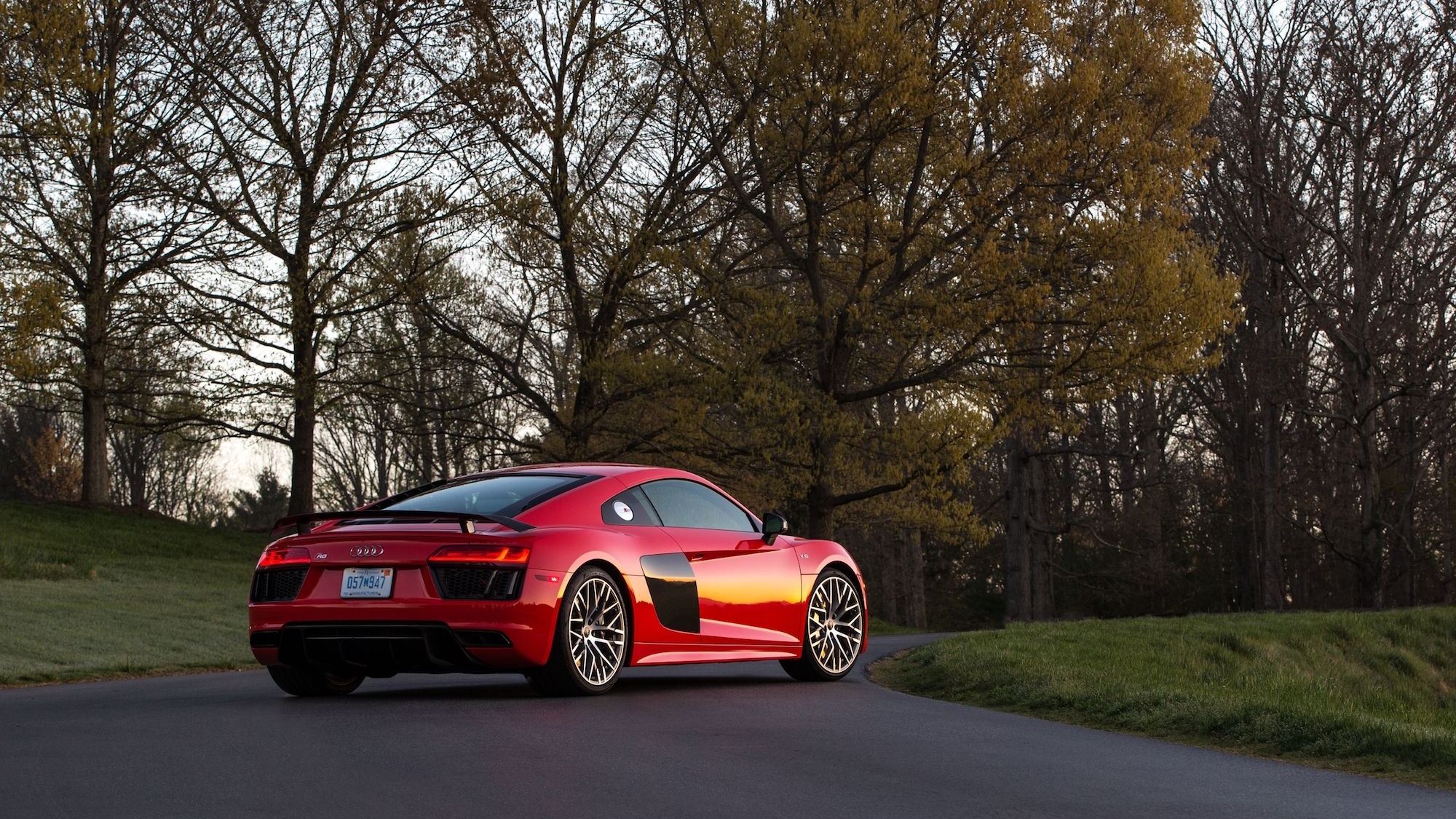 2017 Audi R8, Asheville to Daytona