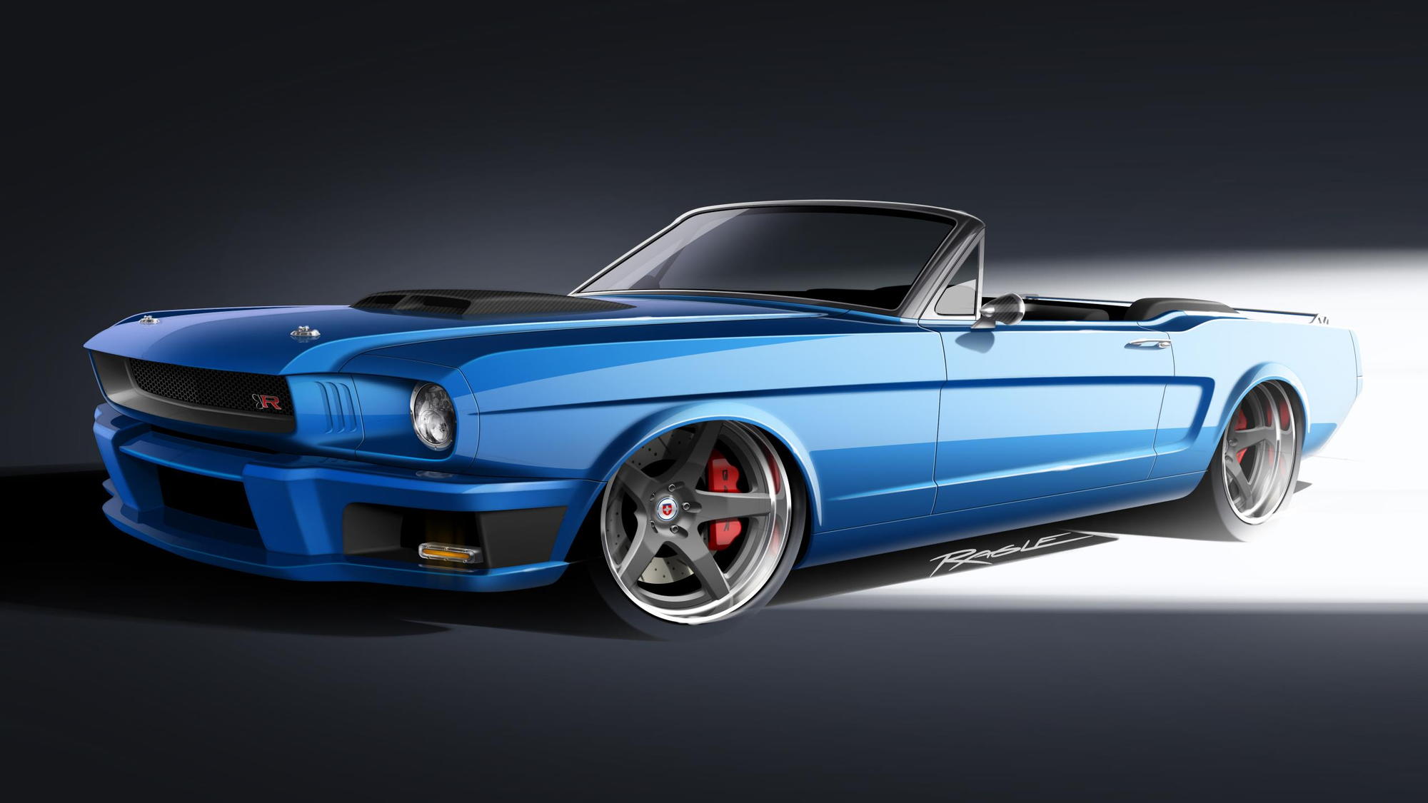 The Ringbrothers 1965 Ballistic Mustang