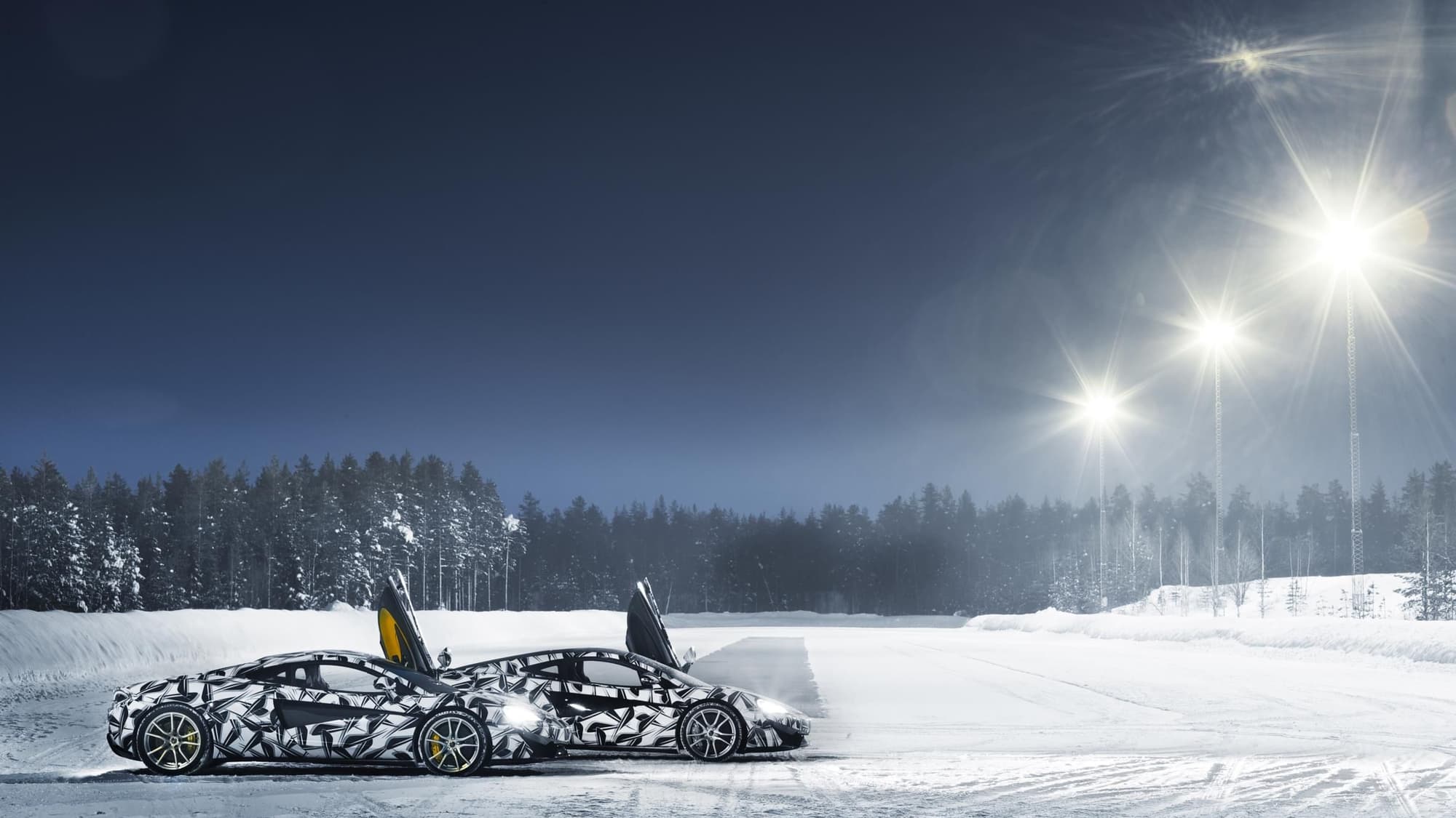 Pure McLaren Ice Driving Experience