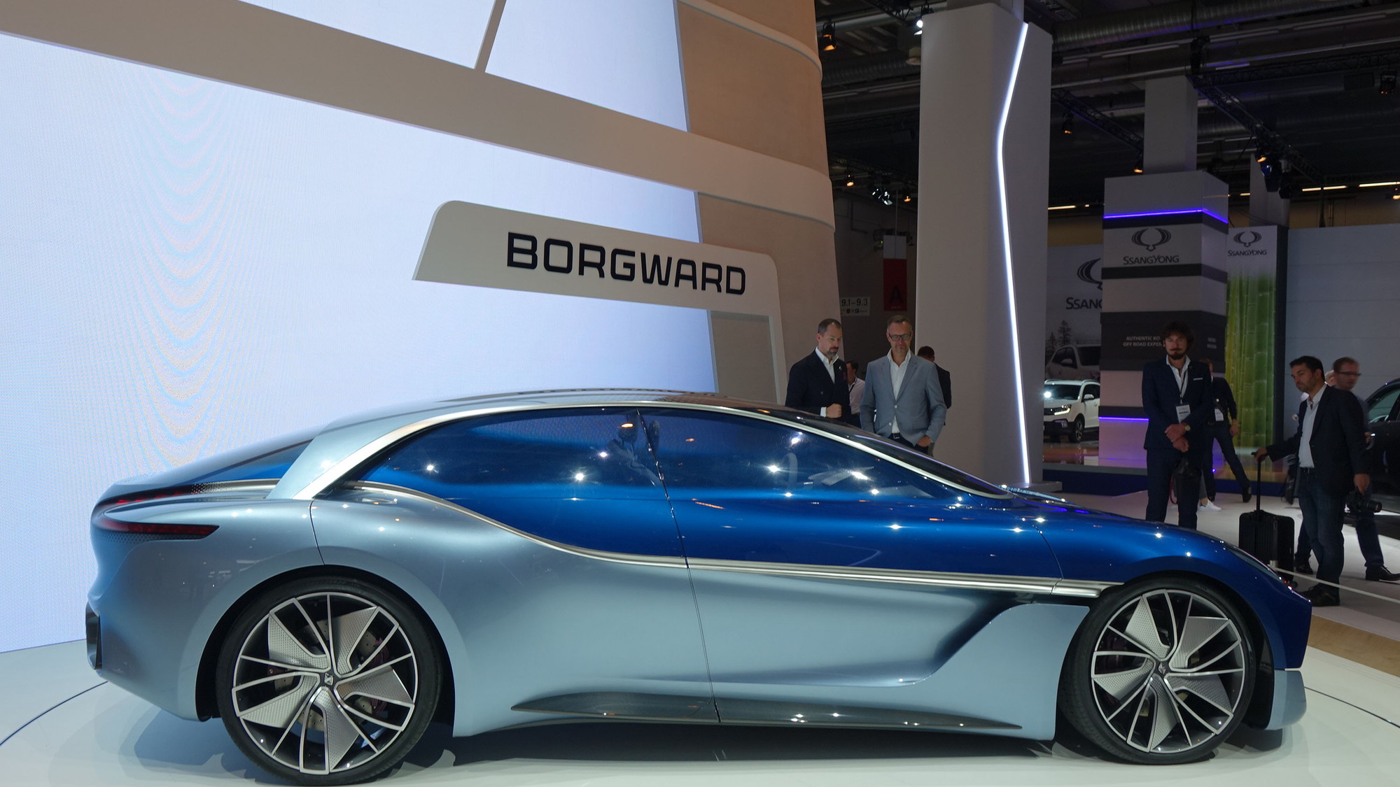 Borgward Isabella concept, 2017 Frankfurt auto show