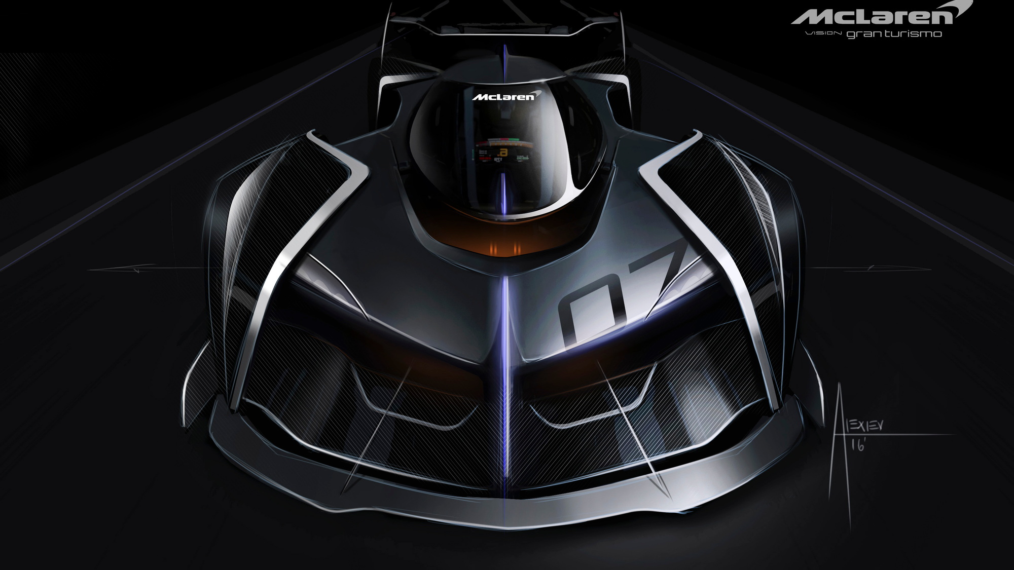 McLaren Ultimate Vision GT virtual concept car