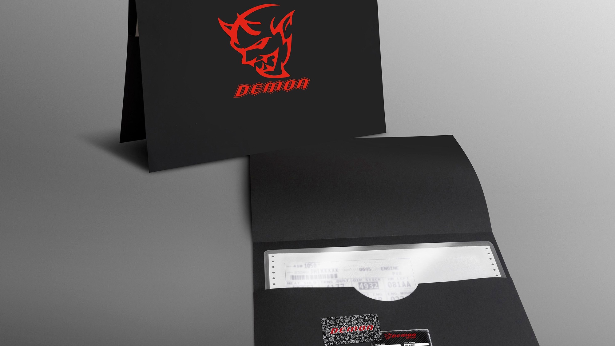 2018 Dodge Challenger SRT Demon Demon Authentication Package