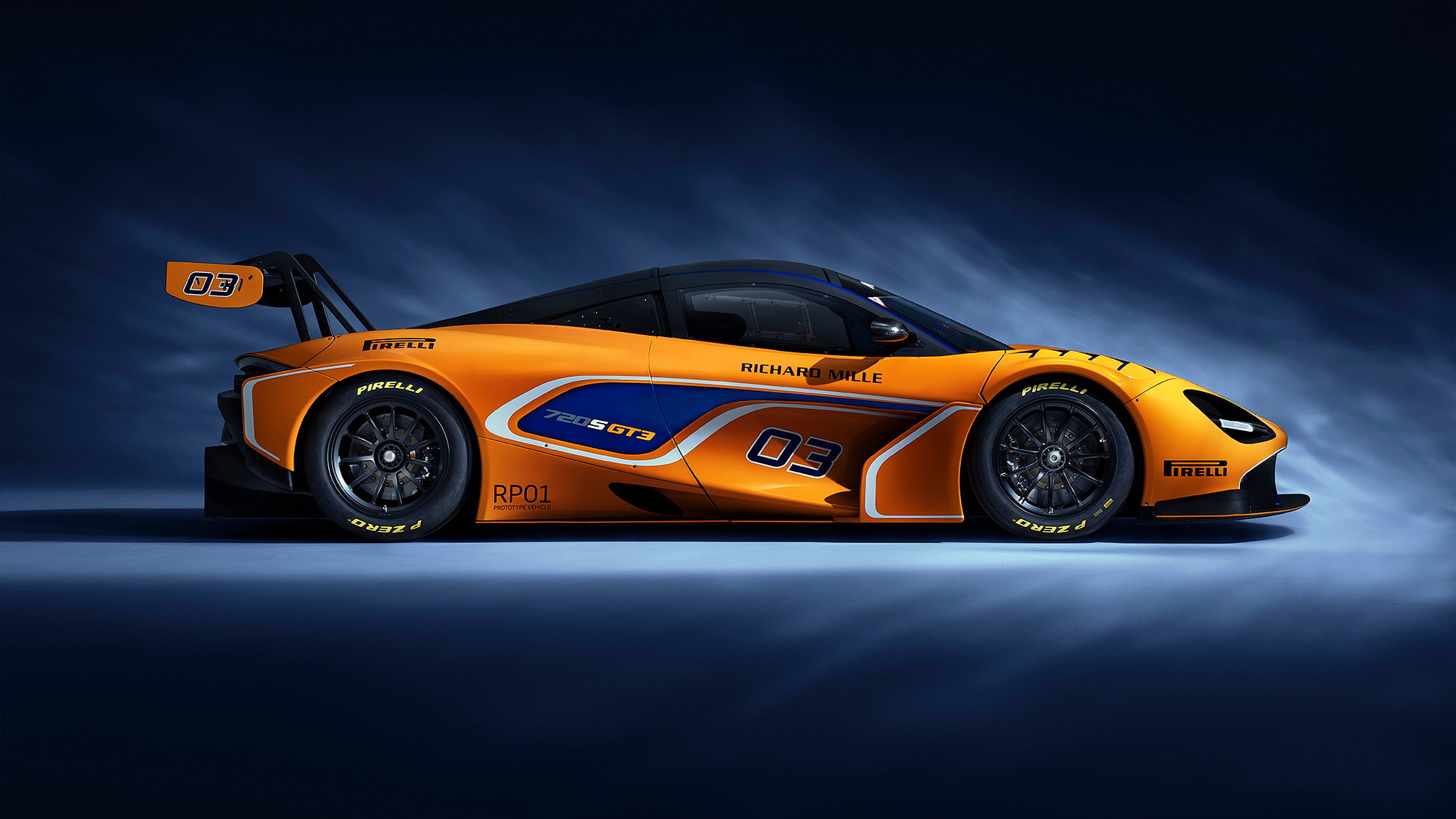 2019 McLaren 720S GT3 race car