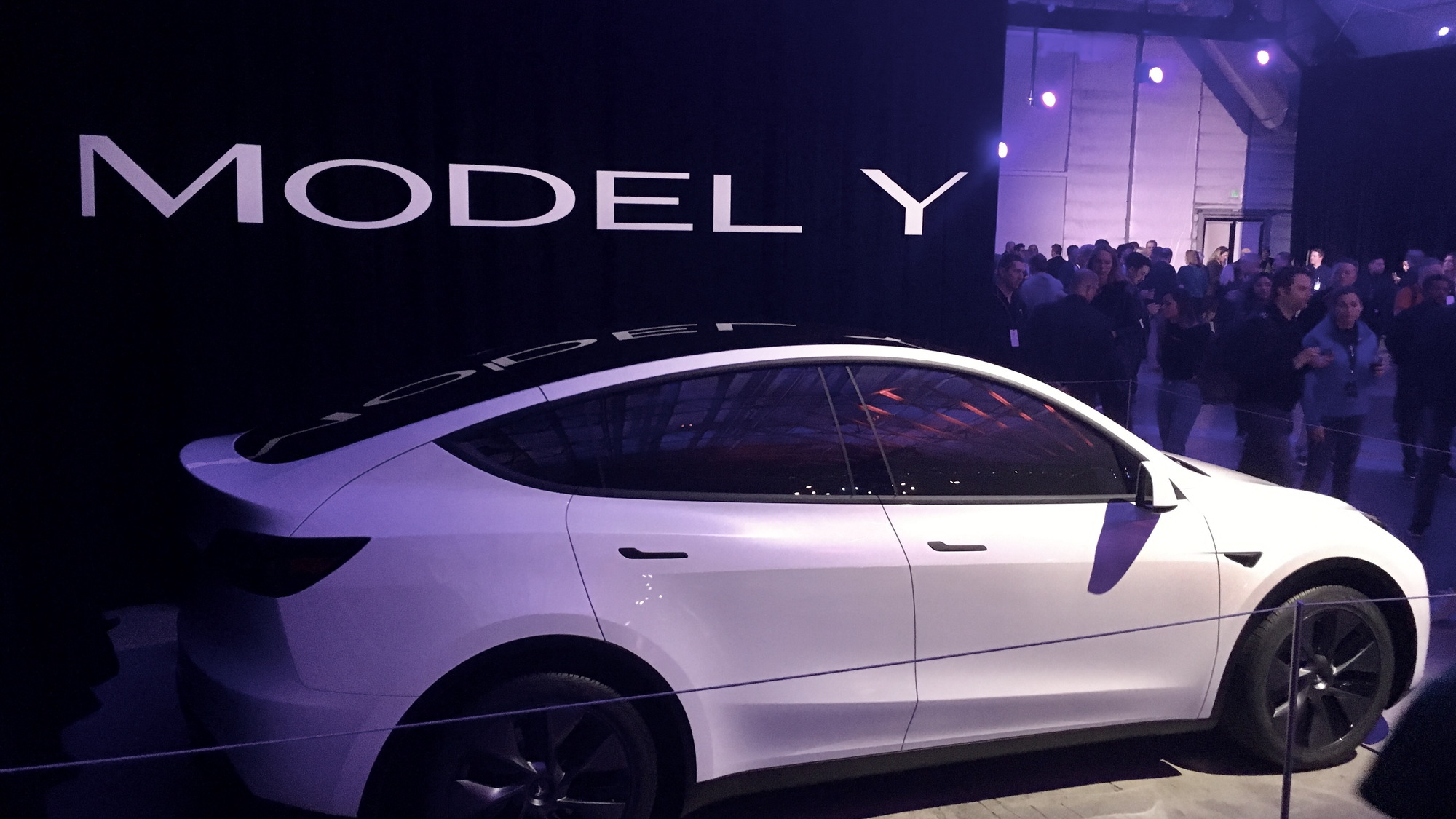 Tesla Model Y  -  introduction, Hawthorne CA, March 2019