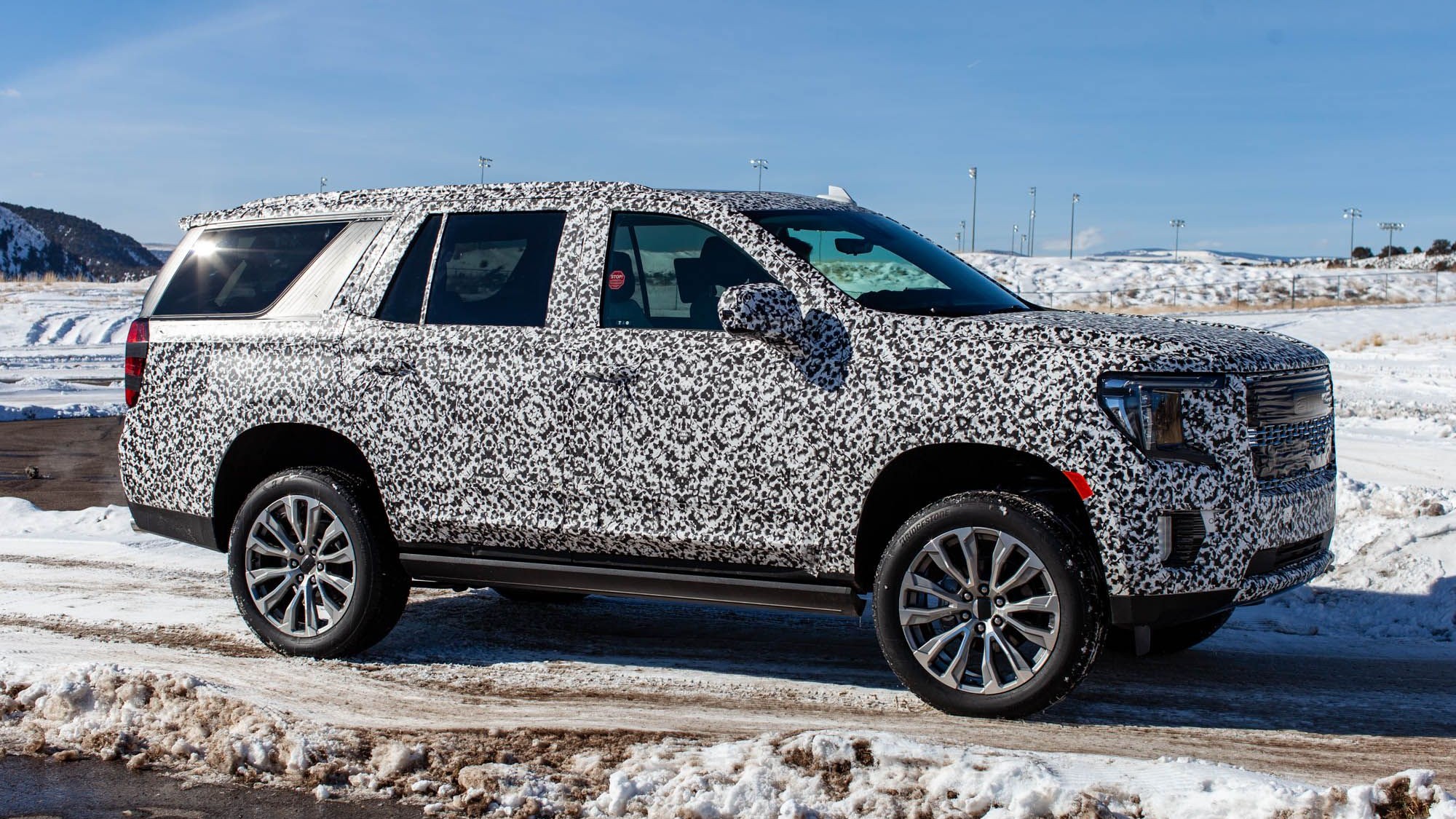 2021 GMC Yukon prototype