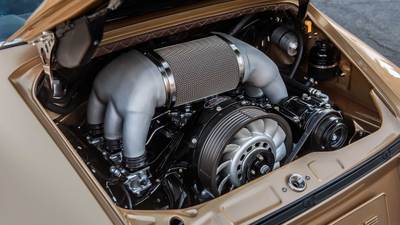 Singer-Designed Porsche 911s Swing Into Monterey