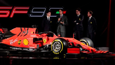  Ferrari unveils latest F1 racer to challenge Mercedes-AMG