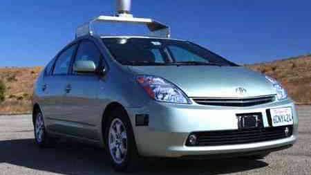 Google's Self-Driving Toyota Prius