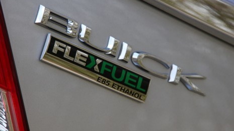 2011 Buick Regal flex-fuel badge