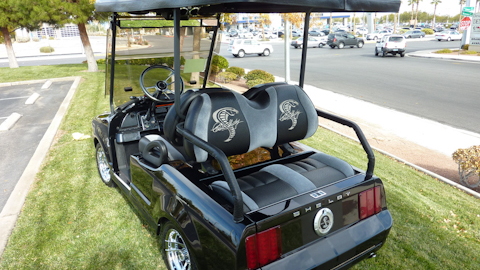 Shelby GT500KR Golf Cart