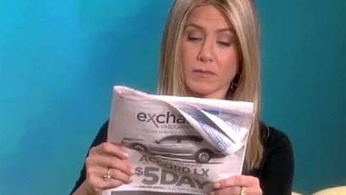 Jennifer Aniston on The View