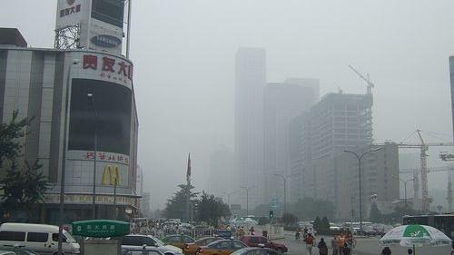 Beijing Smog by Flickr user michaelhenley