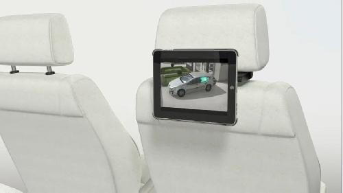 Vogel iPad car mounting kit