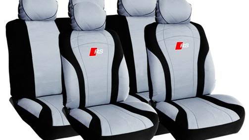 Carbon fiber effect seat covers