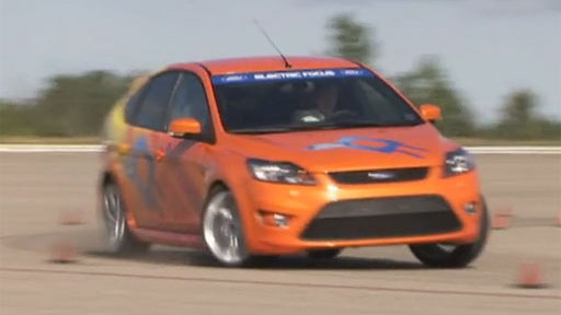 Ford Focus BEV for The Jay Leno Show's Green Car Challenge