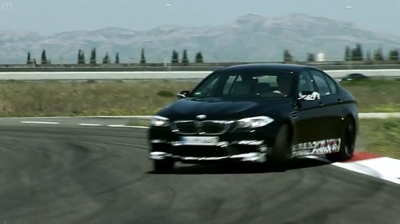 2012 BMW M5 testing