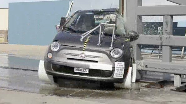 2012 Fiat 500 Side Impact Test