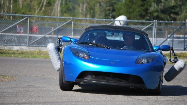 Tesla Roadster as used by videogame designers