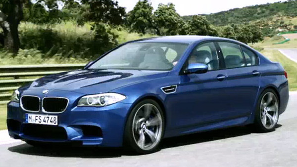 2012 BMW M5 video