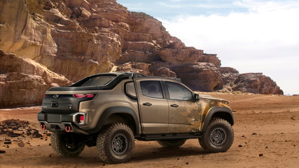 Chevy Created This Badass Colorado ZH2 Fuel Cell Vehicle 