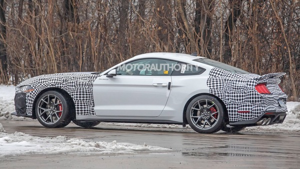 2021 Ford Mustang Mach 1 spy shots