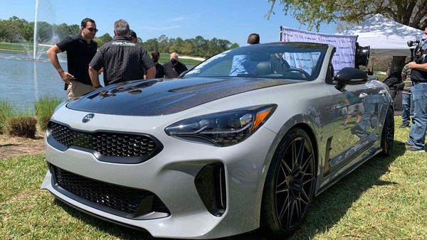 Kia stinger cabrio