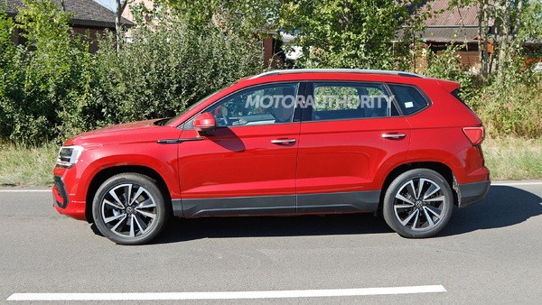 2024 Volkswagen Taos Spy Shots Minor Update Planned   2024 Volkswagen Tharu Taos Facelift Spy Shots  Photo Credits Baldauf Sb Medien 100854104 